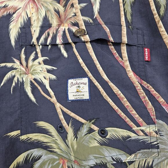 Tommy Bahama Swim Trunks Mens Large Shorts Lined Beach Paradise Nation Palm Tree - Picture 9 of 13
